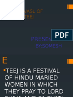The Festivasl of Teej: Nted By:Somesh