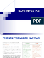 Teori Investasi