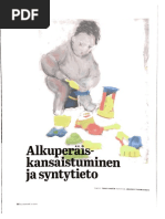 Alkuperäiskansaistuminen ja syntytieto