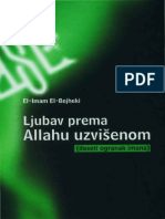 Ljubav Prema Allahu Uzvisenom - Deseti Ogranak Imana PDF