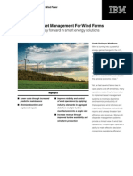 Smart Energy Asset Management Optimization for Wind Farms