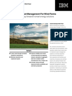 Smart Energy Asset Management Optimization For Wind Farms