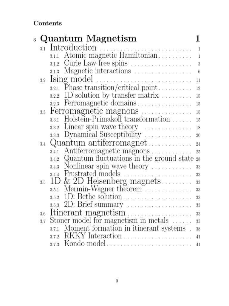 Quantum Magnetism Explained | PDF | Technology & Engineering