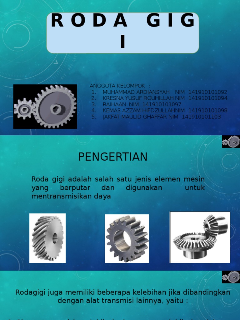 Ppt Roda Gigi