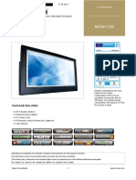 Specification Monitor Ad Notam Dfu 0420 045