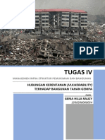 Hubungan Kerentanan Terhadap Bangunan Tahan Gempa