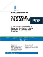 Modul 1. Statistik Industri