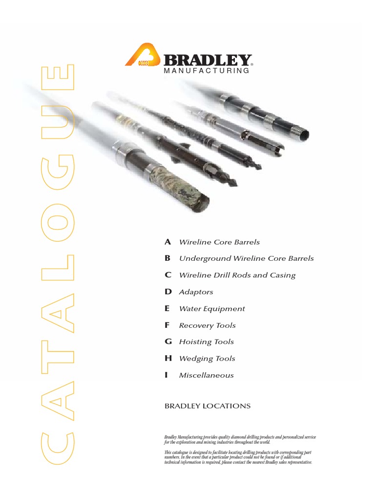 Catalogo Accesorios Bradley PDF | PDF | Bearing (Mechanical) | Nut