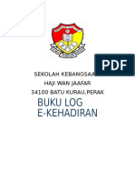 Buku Log E-Kehadiran