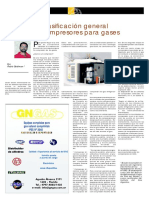 Clasificacion Gral de Compresores para Gases