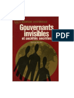 Gouvernants Invisibles Et Societes Secretes