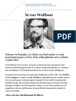 L'Incroyable Cas Wolfson (LE NOUVEL OBSERVATEUR, Jacques Drillon, 23.04.2009)