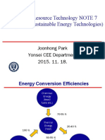 Sustainable Resource Technology NOTE 7 (Principles in Sustainable Energy Technologies)