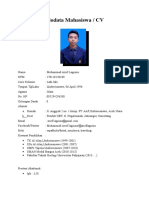 CV Muhammad Arief Lagoina