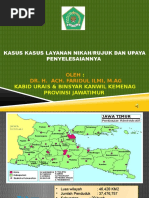 Download KASUS LAYANAN NIKAH DAN PENYELESAIANNYApptx by Kua Karangjati Ngawi SN307217073 doc pdf