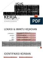 Analisis Kasus Kecelakaan Kerja