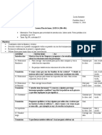 Lesson Plan Vocabulario Familia