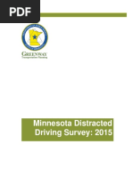 2015 Minnesota Distracted Driving Survey