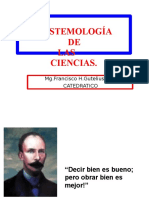 Epistemologia de Las Ciencias