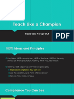 Teach Like A Champion 100 Percent and No Opt Out