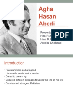 Agha Hasan Abedi: Pakistani Banking Legend and Philanthropist