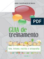 Guia de Treinamento Vol. 2 - Fala, Leitura, Escrita e Ortografia