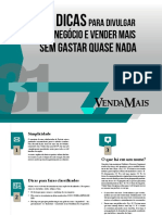 E Book 31 Dicas Para Divulgar Seu Negocio [Www.vendamais.com.Br]