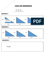 Calculo de Orografia