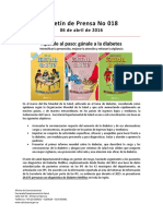 Boletín 018 Apúrale Al Paso Gánale a La Diabetes