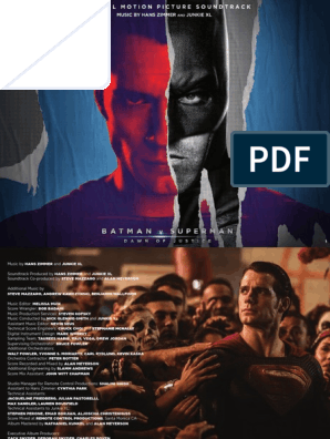 Digital Booklet - Batman V Superman | PDF | Batman | Superman