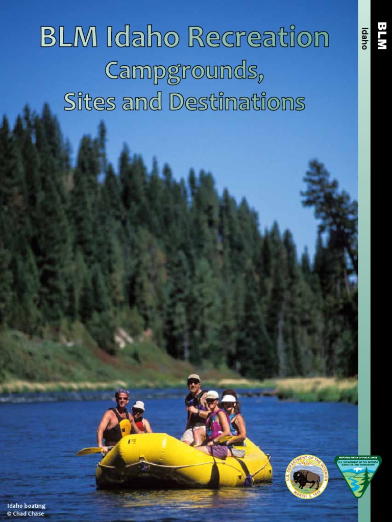 BLM Idaho Recreation Campgrounds, Sites and Destinations PDF Idaho