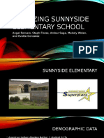Analyzing Sunnyside Elementary School
