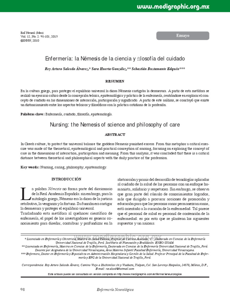 La Ciencia y Filosofia Del Cuidado | PDF | Enfermería | Science
