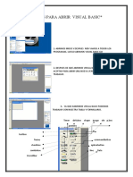 Pasos para Abrir Visual Basic