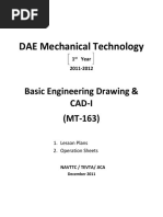 2-4 Basic Engineering Drawing and CAD I PDF