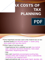 Nontax Costs of Tax Planning and Financial Reporting