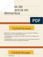 Enzimas de Importancia en Alimentos