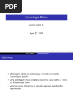 Ufpr - Introdução a Cosmologia