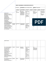 Matriz Taxonomica