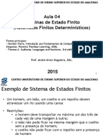 Aula 04 - Autômatos Finitos Determinísticos PDF