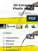 Crude Oil Extraction From Waste Plastic