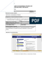 Formulario de Incidencia Técnica