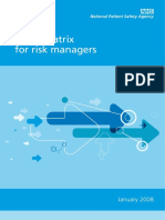 Risk Matrix For Risk Managers