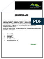 Malai Certificate