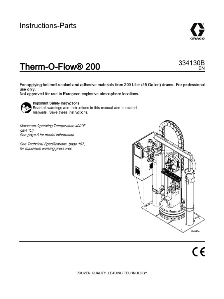 ThermOFlow® 200 PDF Personal Protective Equipment Electrical