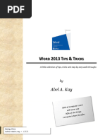 Download Word 2013 Tips and Tricks by Abel A Kay SN307289902 doc pdf
