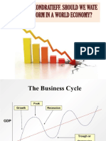 Waves of Kondratieff. Should We Wate For A Storm in A World Economy?