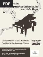 Download Revista Caprichos Musicales 2016 by Consorcio Isla Baja SN307297735 doc pdf