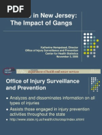 NJ Gang Related Homicides