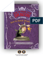 How To Train Your Dragon Book 3 How To Speak Dragonese by Cressida Cowell